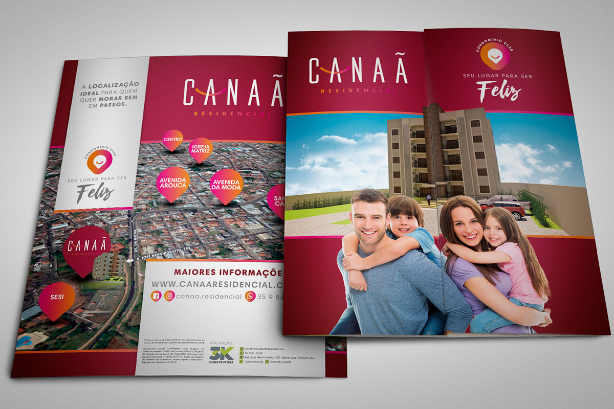Portfólio Creato - Campanhas on-line e off-line - Residencial Canaã