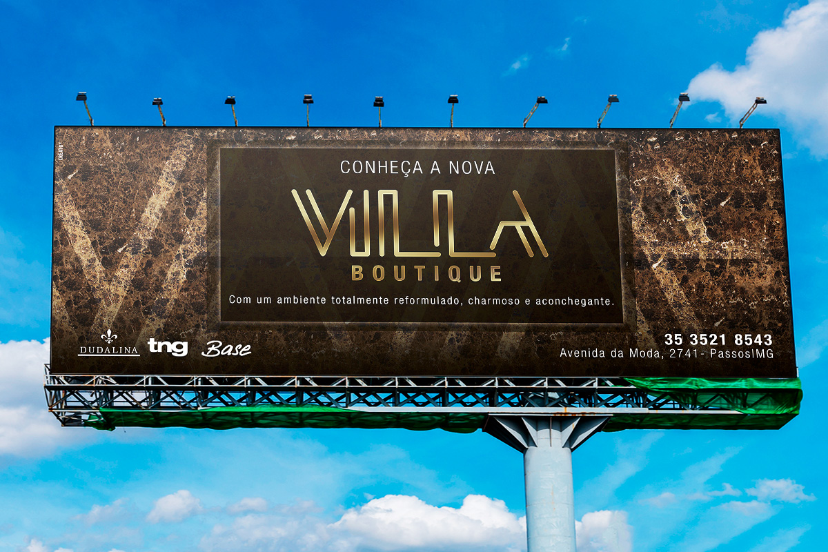 Portfólio Creato - Campanhas on-line e off-line - Villa Boutique